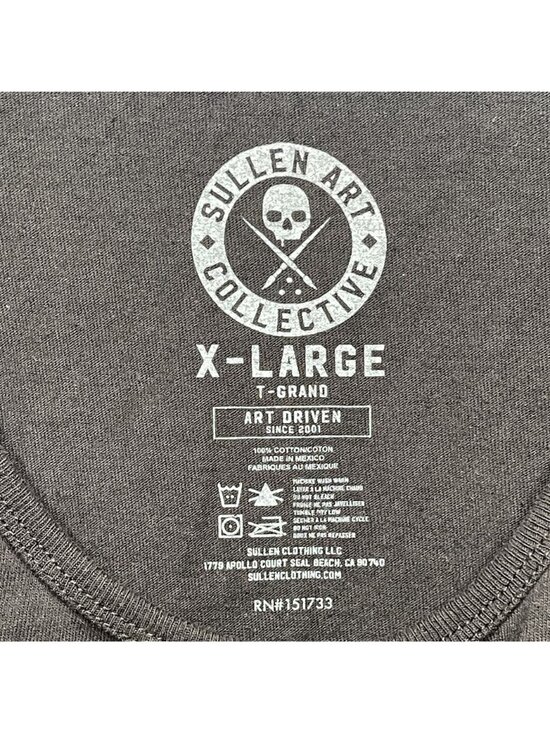 Sullen Art Collective Puka Nacua Graphic Tank Top Black X-Large Mens LA Rams - Picture 3 of 6